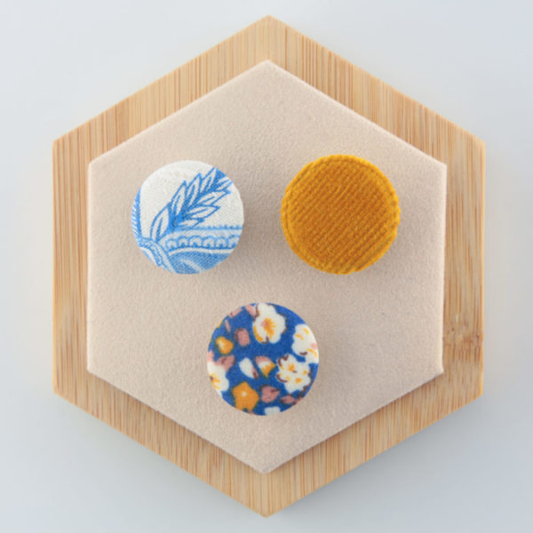 Badges "Velours de printemps"