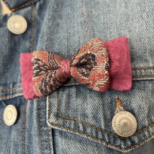 IMG noeud papillon S'tyle upcycling rose